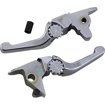 Leve freno e frizione regolabili cromate PSR Anthe 