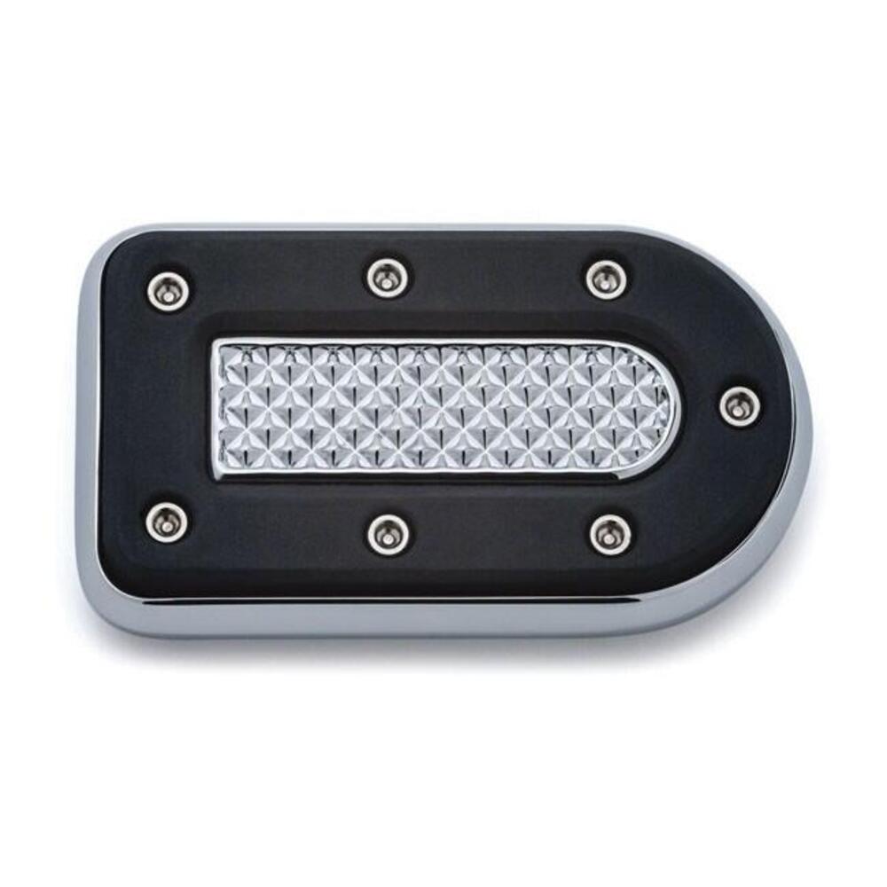 Pedalino freno Kuryakyn Heavy Industry cromato per 