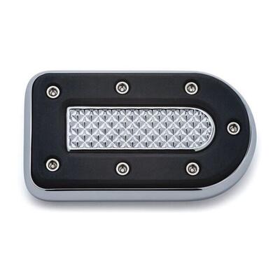 Pedalino freno Kuryakyn Heavy Industry cromato per 