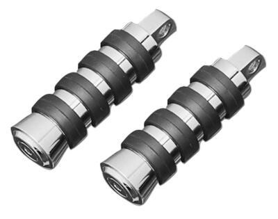 Pedaline fascette e cromo Custom Chrome 