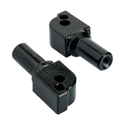 Adattatore nero per pedaline passeggero Biltwell p