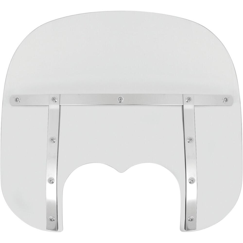 Parabrezza Memphis Fats alto 33 cm trasparente per 