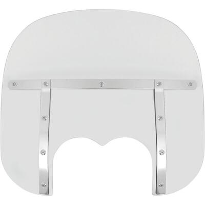 Parabrezza Memphis Fats alto 33 cm trasparente per 