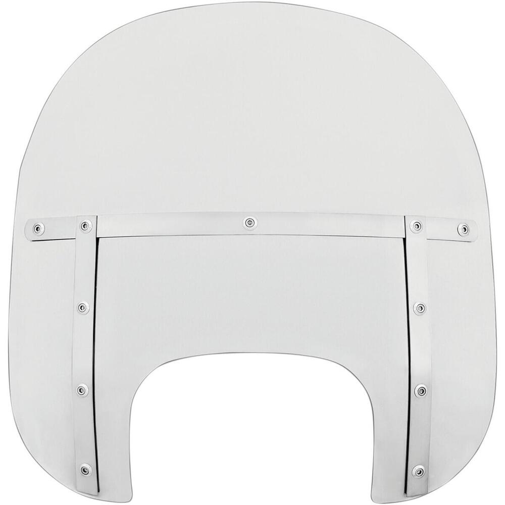 Parabrezza Memphis Fats alto 38 cm trasparente per 