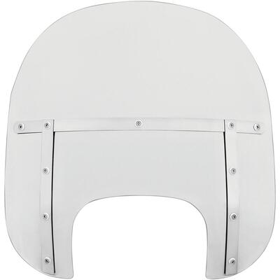 Parabrezza Memphis Fats alto 38 cm trasparente per 