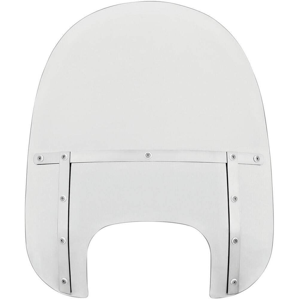 Parabrezza Memphis Fats alto 48 cm trasparente per 