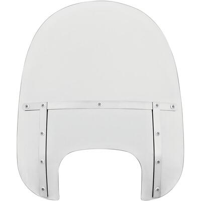 Parabrezza Memphis Fats alto 48 cm trasparente per 