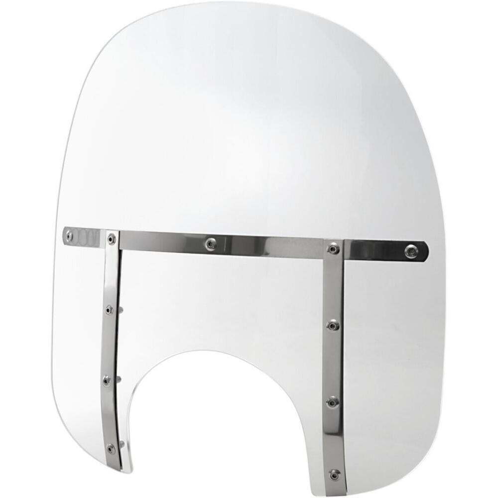 Parabrezza Memphis Fats alto 38 cm trasparente per 