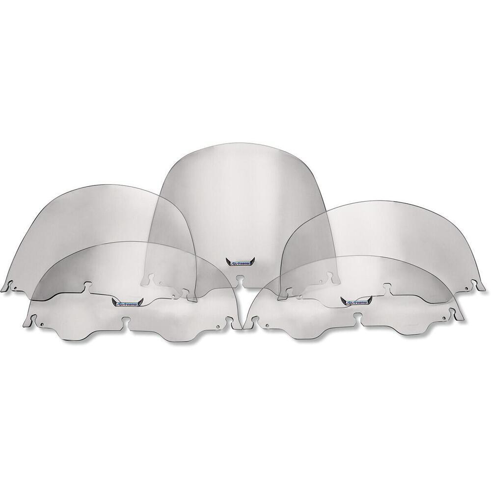 Parabrezza Slip Streamer alto 33 cm trasparente Pe 