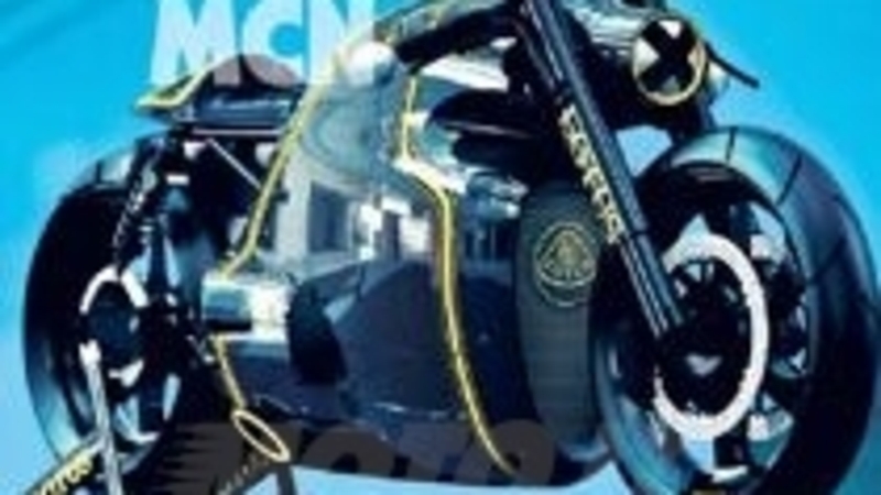 Lotus C-01, eccola: direttamente dal futuro