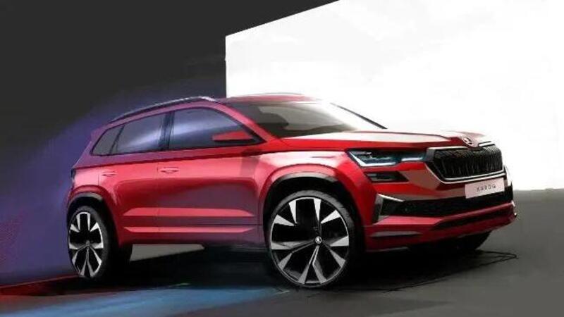 Skoda Karoq, Nuova versione: il teaser ufficiale