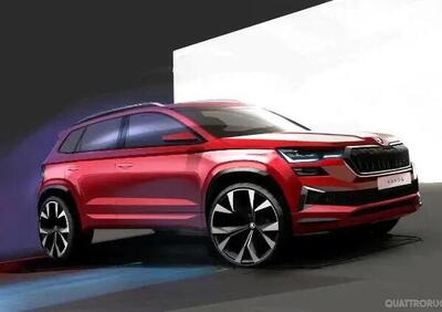 Skoda Karoq, Nuova versione: il teaser ufficiale