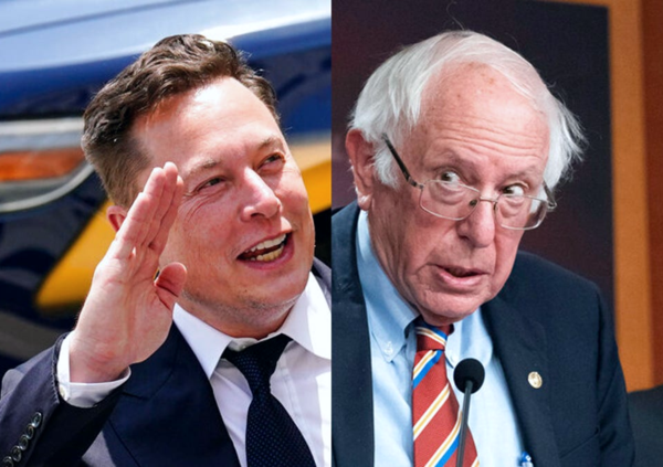 Musk trolla Sanders sulle tasse: &ldquo;Sei ancora vivo? Se vuoi che venda altre azioni Tesla basta dirlo&rdquo;