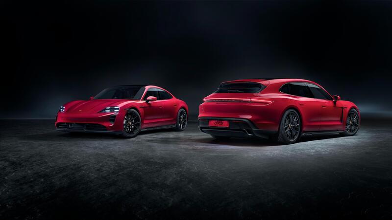 Porsche Taycan GTS e GTS Sport Turismo, debutto a Los Angeles