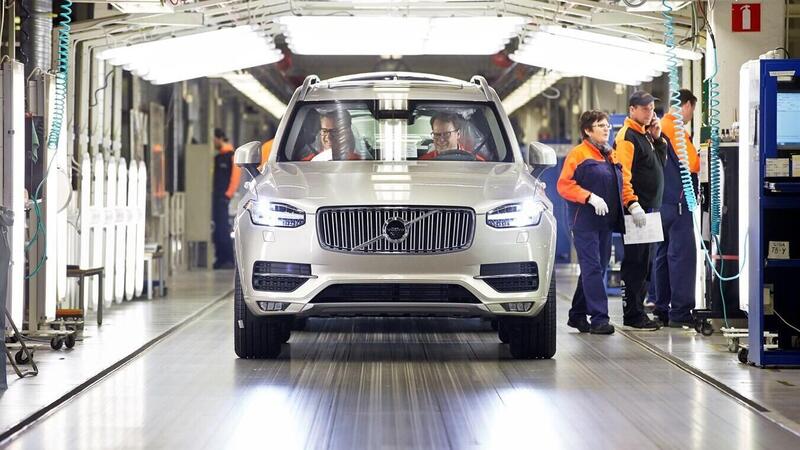  La Volvo annuncia l&rsquo;apertura di una terza fabbrica in Europa