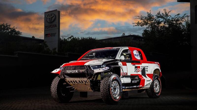 Dakar 2022. Presentate le GR DKR Hilux T1+ Definitive