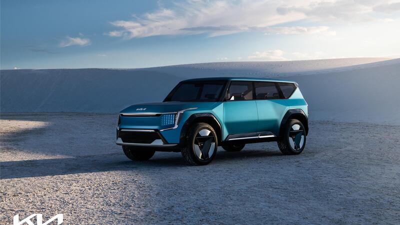 Kia EV9 Concept, debutto al Salone di Los Angeles 2021