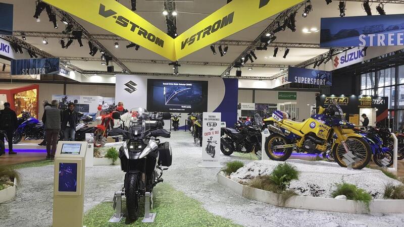 Suzuki a EICMA con la gamma 2022 e una novit&agrave; inedita