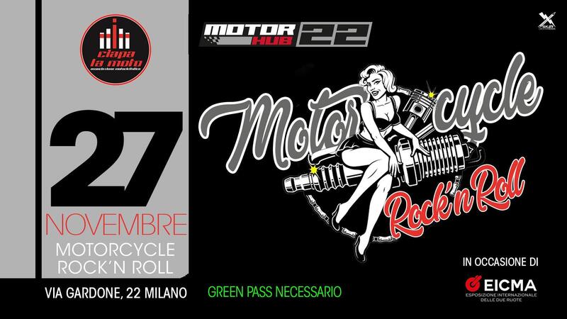 Motorycles &amp; Rock&#039;n&#039;Roll. Sabato 27 a Motorhub 22