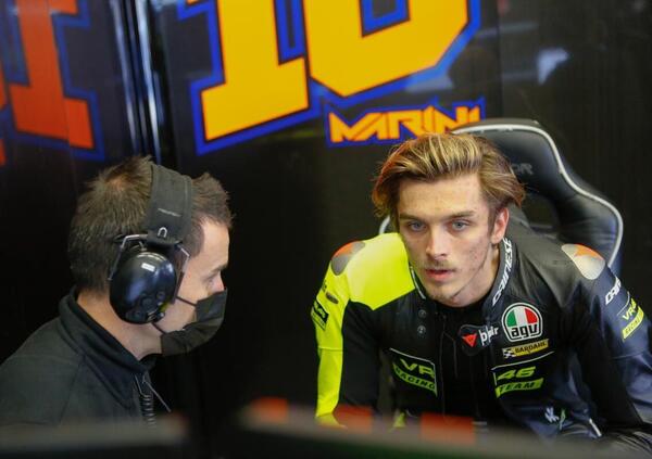 Valentino Rossi con la Ducati MotoGP? Luca Marini non ha dubbi