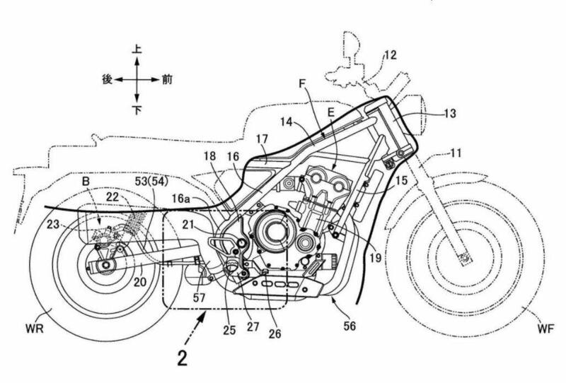 Honda CB 1100 Hawk. Arriva una classica con il motore Africa Twin?