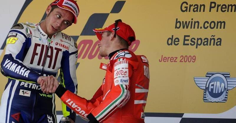 Il retroscena di Casey Stoner: &ldquo;Volevo la stessa moto di Valentino Rossi, ma ho avuto due no&rdquo;