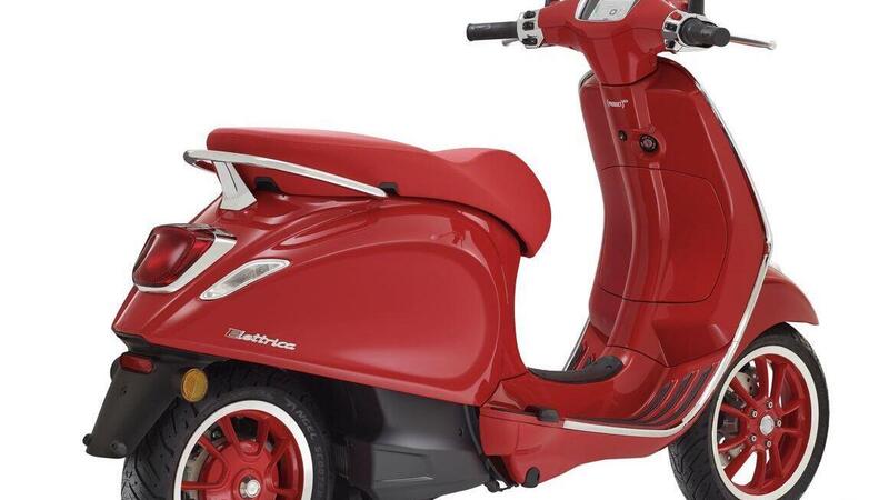 EICMA 2021, le novit&agrave;: (Vespa Elettrica)RED