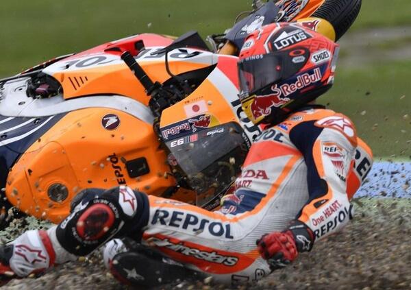 MotoGP, tutti i crash del 2021: i record di Honda, Marc Marquez e Iker Lecuona