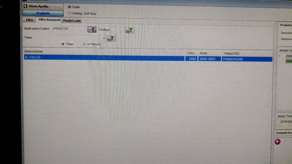 SERIE SERRATURE APRILIA SL 1000 FALCO AP8102722 (2)