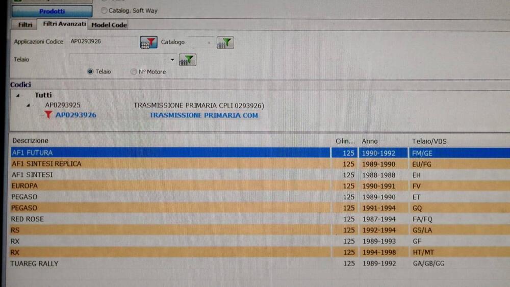 TRASMISSIONE PRIMARIA PER APRILIA 125 2T AP0293926 (2)