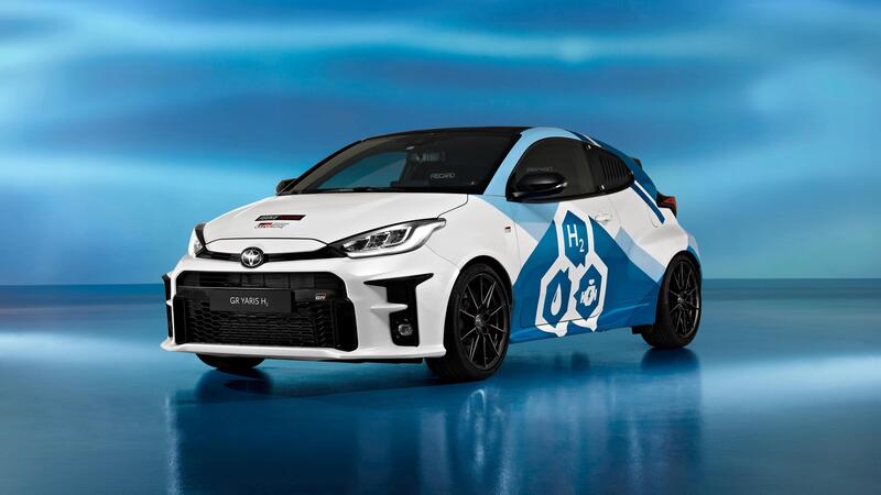 Toyota GR Yaris H2, la concept a idrogeno