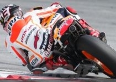 Marquez domina la tre giorni di test a Sepang. Rossi molto vicino