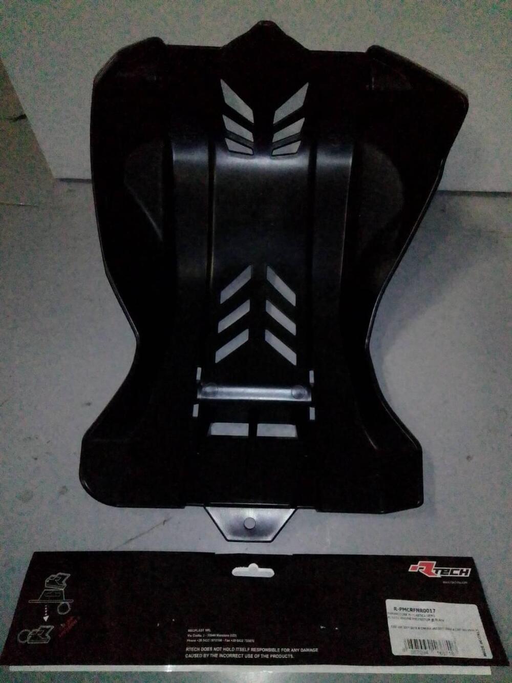 PARAMOTORE RTECH IN PLASTICA PER HONDA CRF 450 Racetech