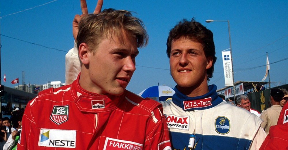 Di nuovo Hakkinen e Schumacher: il confronto con Mick che sta facendo il giro del mondo