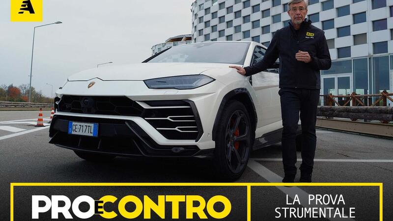 Lamborghini Urus 4.0 Capsule, PRO e CONTRO | La pagella e tutti i numeri della prova strumentale