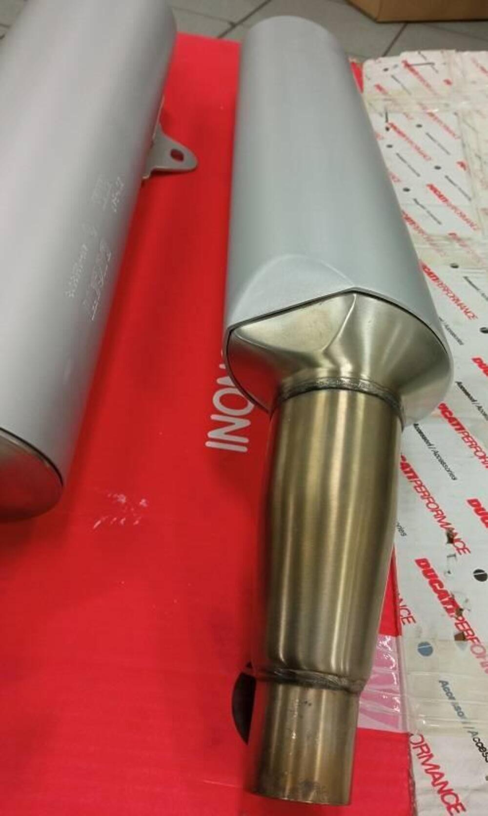 TERMINALI DI SCARICO DUCATI MONSTER COME NUOVI (2)