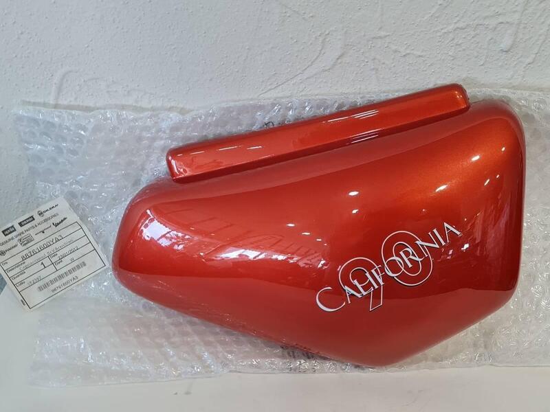 Moto Guzzi California Vintage cover arancio SX+DX (2)