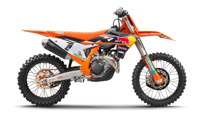 KTM 450 SX-F e 250 SX-F Factory Edition 2022. Solo per gli USA