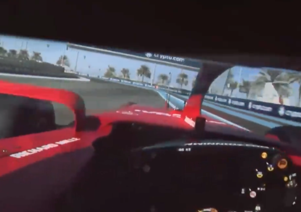 [VIDEO] Onboard da paura ad Abu Dhabi: ecco il video di Leclerc con la helmet cam