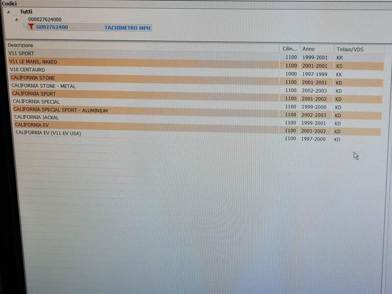 MOTO GUZZI GU02762400 TACHIMETRO MPH (4)