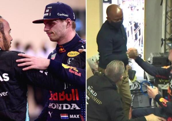 [VIDEO] La sportivit&agrave; tra Hamilton e Verstappen e gli abbracci dei padri: i due momenti pi&ugrave; belli del GP di Abu Dhabi 