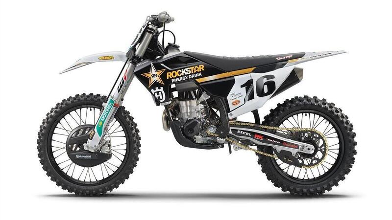 Husqvarna FC 450 e FC 250 Rockstar Edition 2022