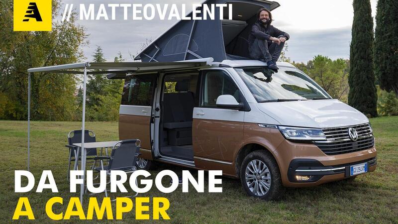 Come si trasforma un furgone in un camper? Tutti i segreti del Volkswagen California