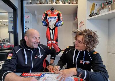 SBK. Motocorsa Racing e Axel Bassani ancora insieme nel 2022