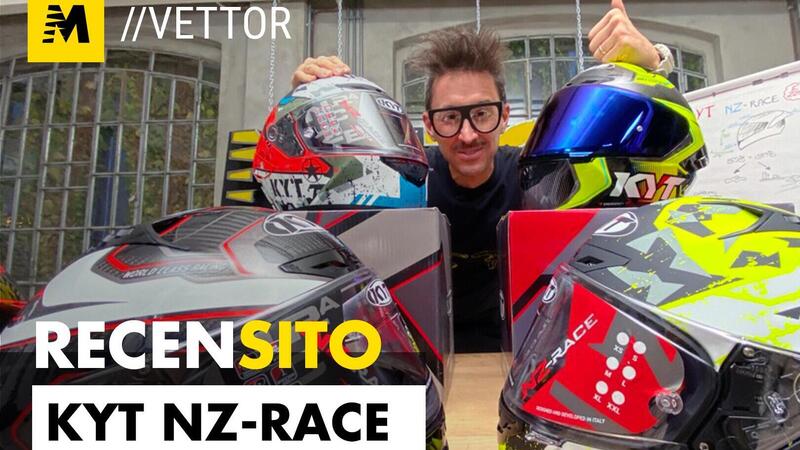 KYT NZ-Race. Recensito casco sport-touring in fibra