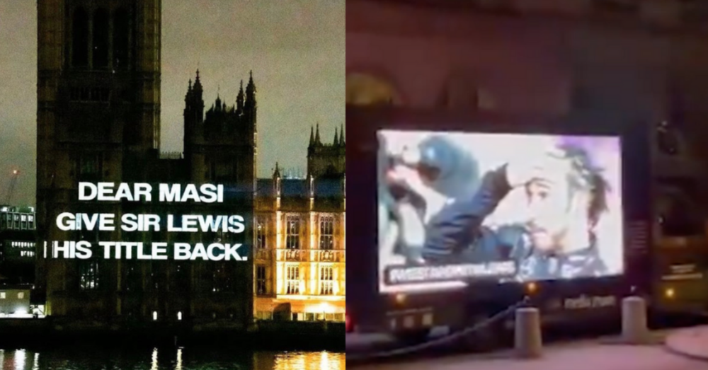 [VIDEO] I fans di Lewis Hamilton in rivolta: proteste fuori dal gala FIA e sul Palazzo di Londra