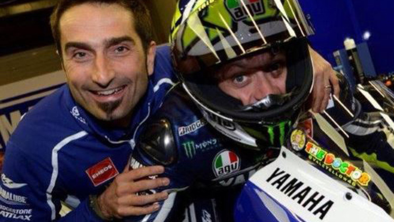 MotoGP. Matteo Flamigni e Valentino Rossi 