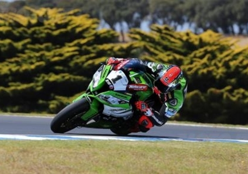 Sykes al primo posto nei test SBK di Phillip Island