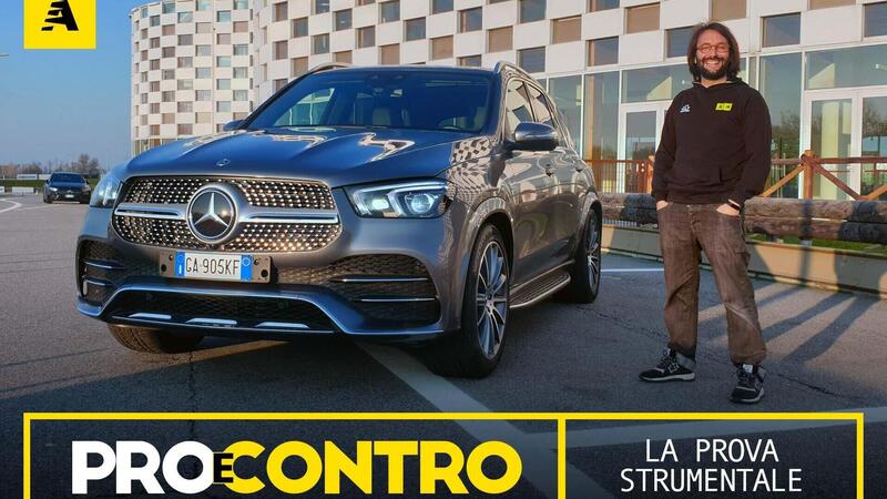 Mercedes GLE PHEV diesel, PRO e CONTRO | La pagella e tutti i numeri della prova strumentale