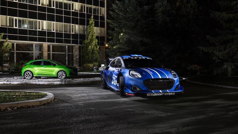 Ma quanto &egrave; bella la Ford Puma Rally1 per il 2022? Chiedetelo a Loeb [VIDEO]